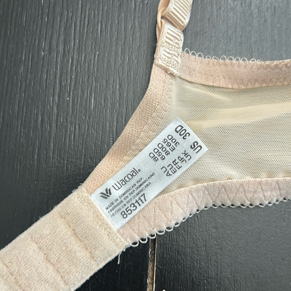 NWT Wacoal Women's La Femme Contour Bra Size 30D 853117 - Picture 7 of 8